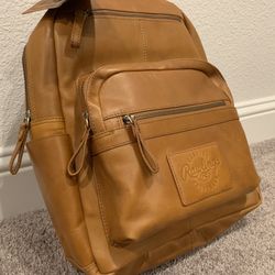 Genuine leather Rawlings backpack