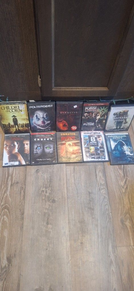 Assortment Of Dvds