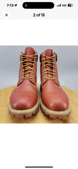 Timberland Men Boots Premium 6 Inch Size 10.5
