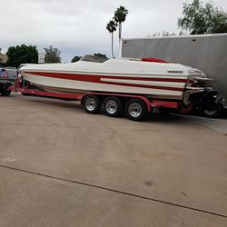 1998 Sleekcraft 28 Ft Boat