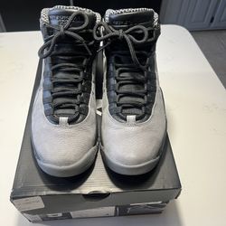 Retro 10 Cool Grey 2014 -Size 9
