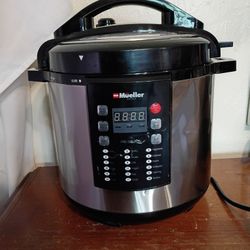 Mueller 10-in-1 Pro Series 18 Program 6Q Pressure Cooker 