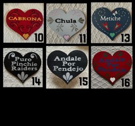 Handmade Heart Wooden Decor