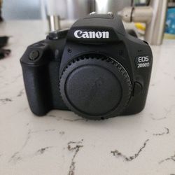 Canon EOS 2000D / Rebel T7 DSLR Camera

