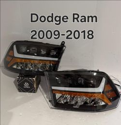 Dodge Ram 2009-2018 Headlights