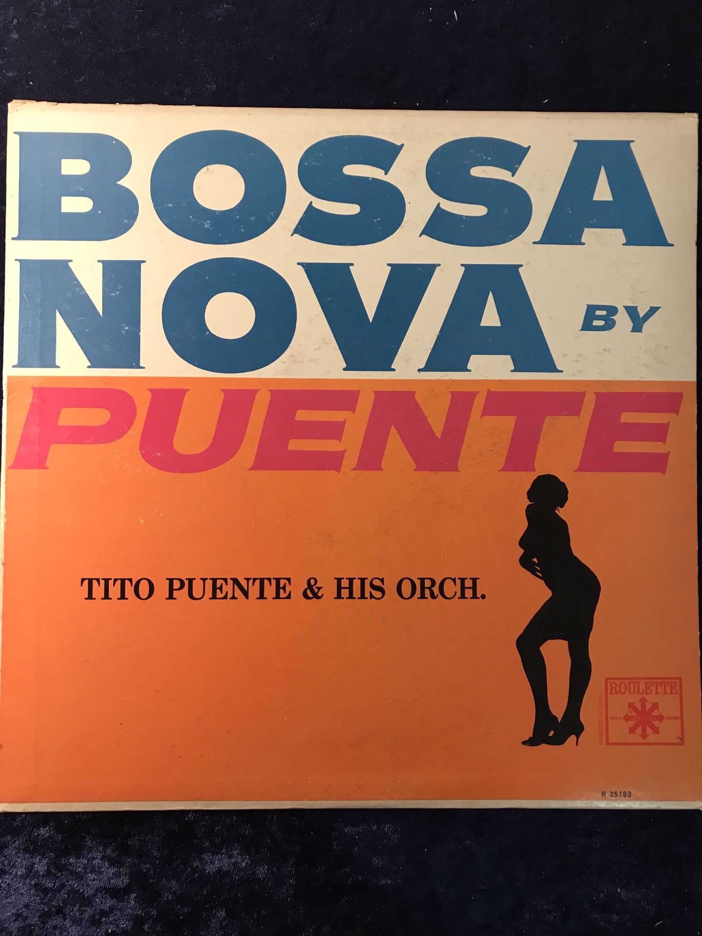 TITO PUENTE - Bossa Nova by Puente - LP 1962 Jazz Vinyl Mono