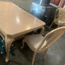 Table With 6 Chairs