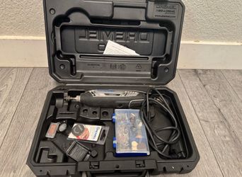 Dremel 4300 120V Corded Rotary Tool Kit w/ Hard Case & Accessories