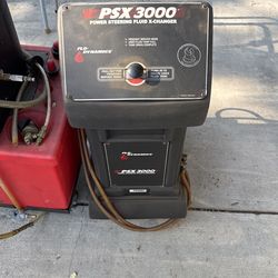 Power steering fluid exchange