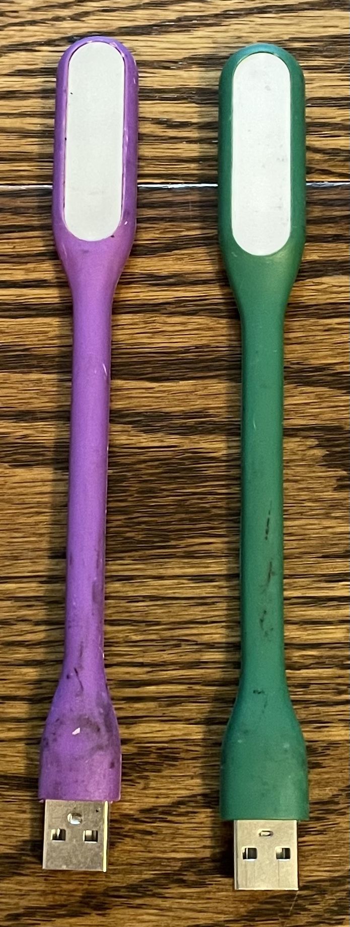 (2-Piece) Flexible Reading USB LED Night Light Lamp for PC Laptop Computer