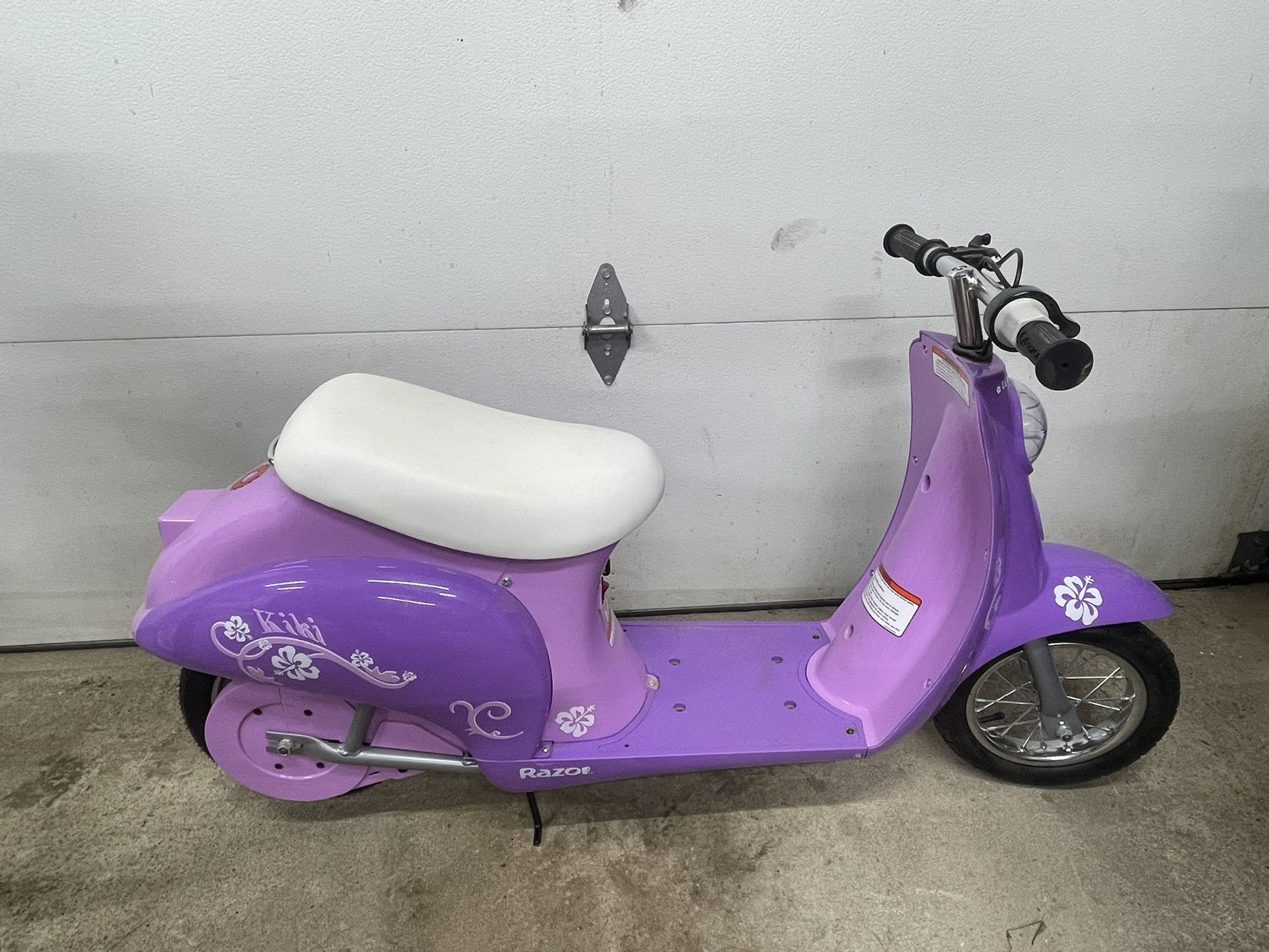 Razor Pocket Mod Miniature Euro 24V Electric Kids Ride On Retro Scooter