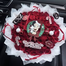 betty boop christmas bouquet