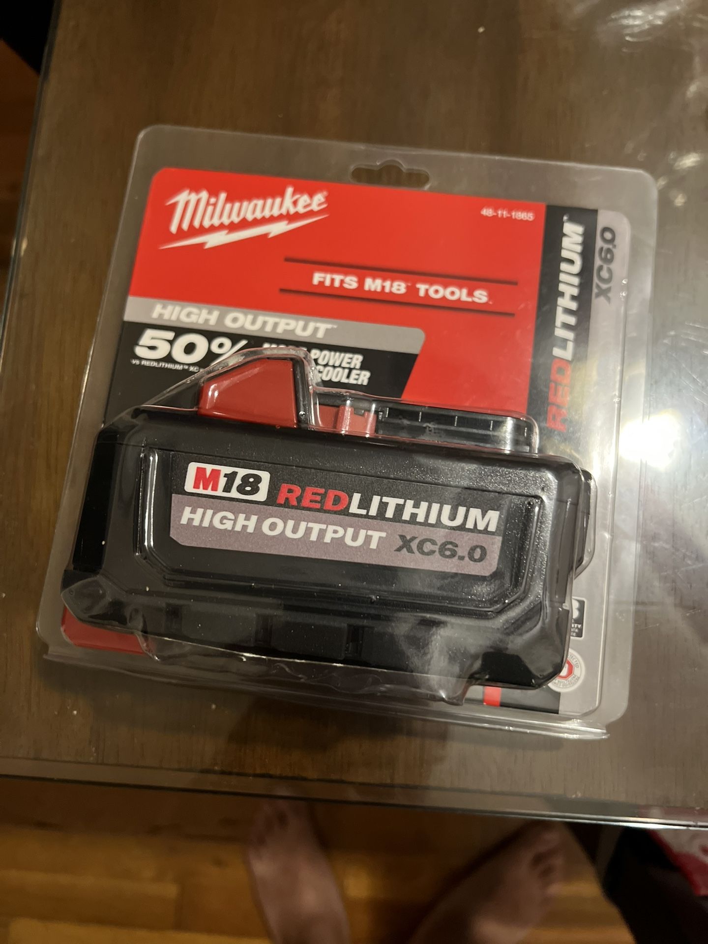 New Milwaukee 6.0 High Output Battery