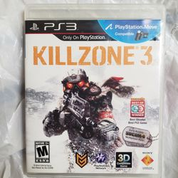 PS3 Killzone 3 Game For Sale 