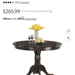East West Furniture Hartland 42 Inch Round Pedestal Dining Table