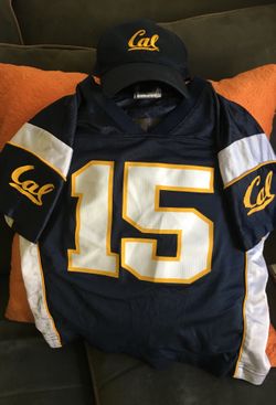 CAL Berkeley Cal Youth Baseball Cap-Navy & boys size M ( 8 ) football jersey