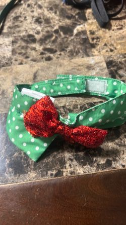 Christmas/holiday pet collar or bandana