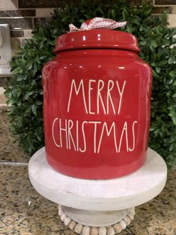 Rae Dunn Merry Christmas Canister ❤️