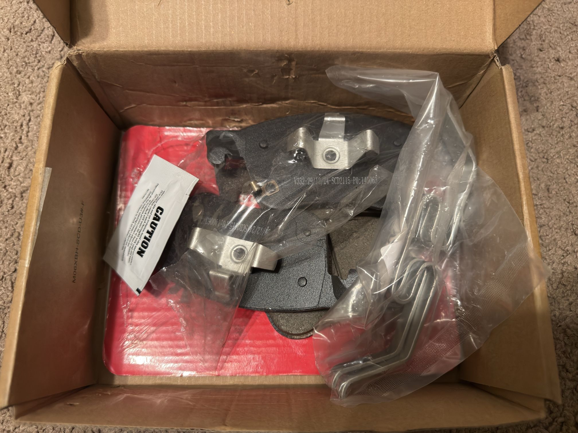 2018 Honda Accord 2.0T Sport Front Brake Pads