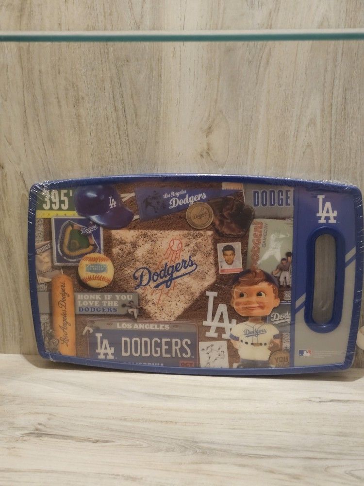 Los Angeles Dodgers Cutting Board, Kitchen MLB Tailgating
