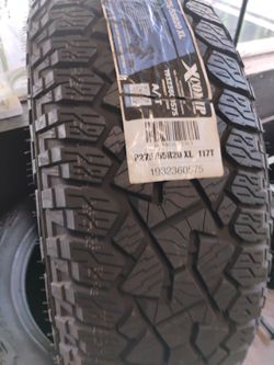 New set of tires 275 55 20 all terrain
