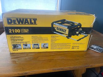 Dewalt 2100 Pressure Washer