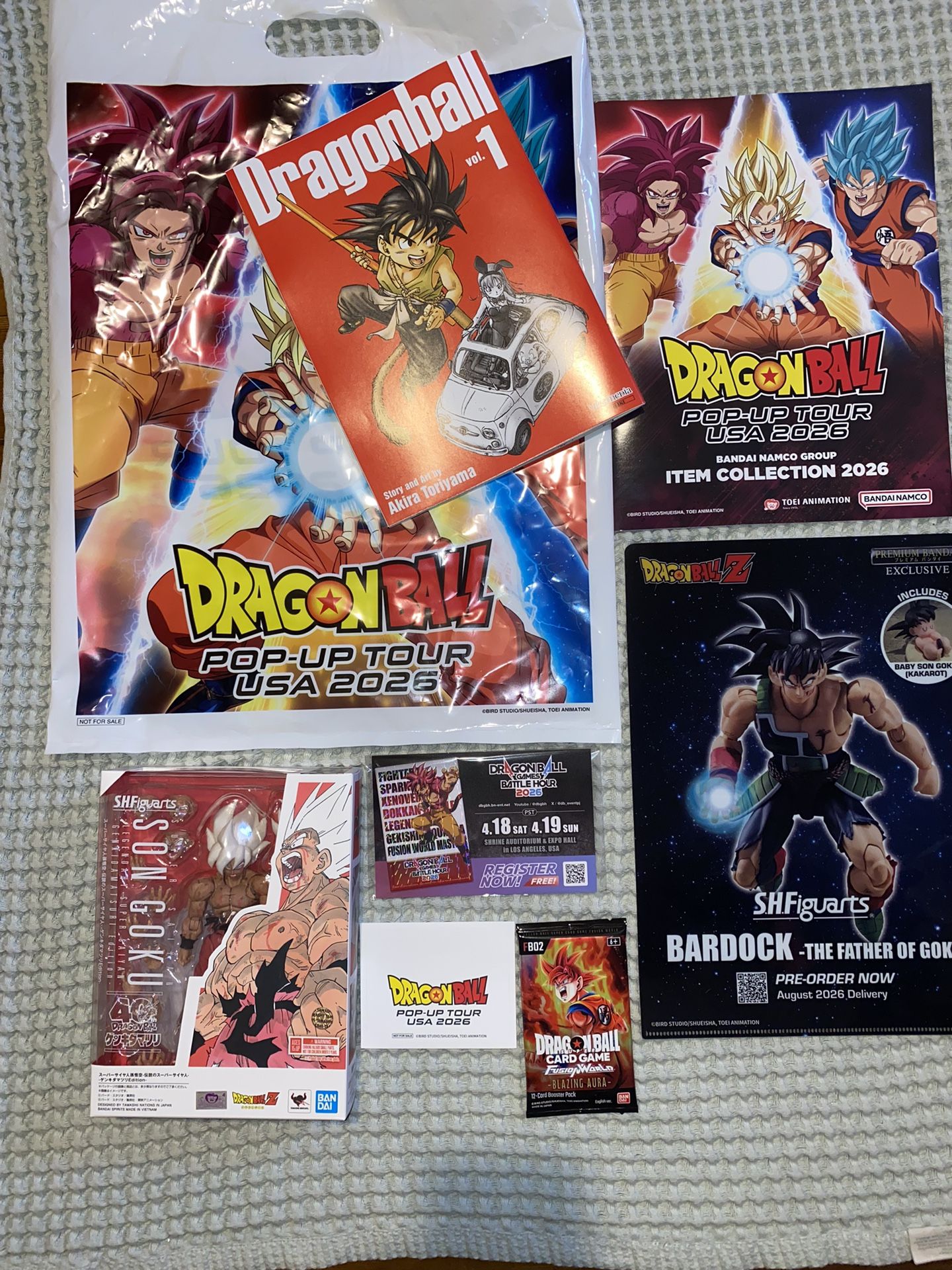 S.H. Figuarts Legendary Super Saiyan Son Goku Bandai GENKIDAMATSURI Edition , Dragon Ball Z , bandai.