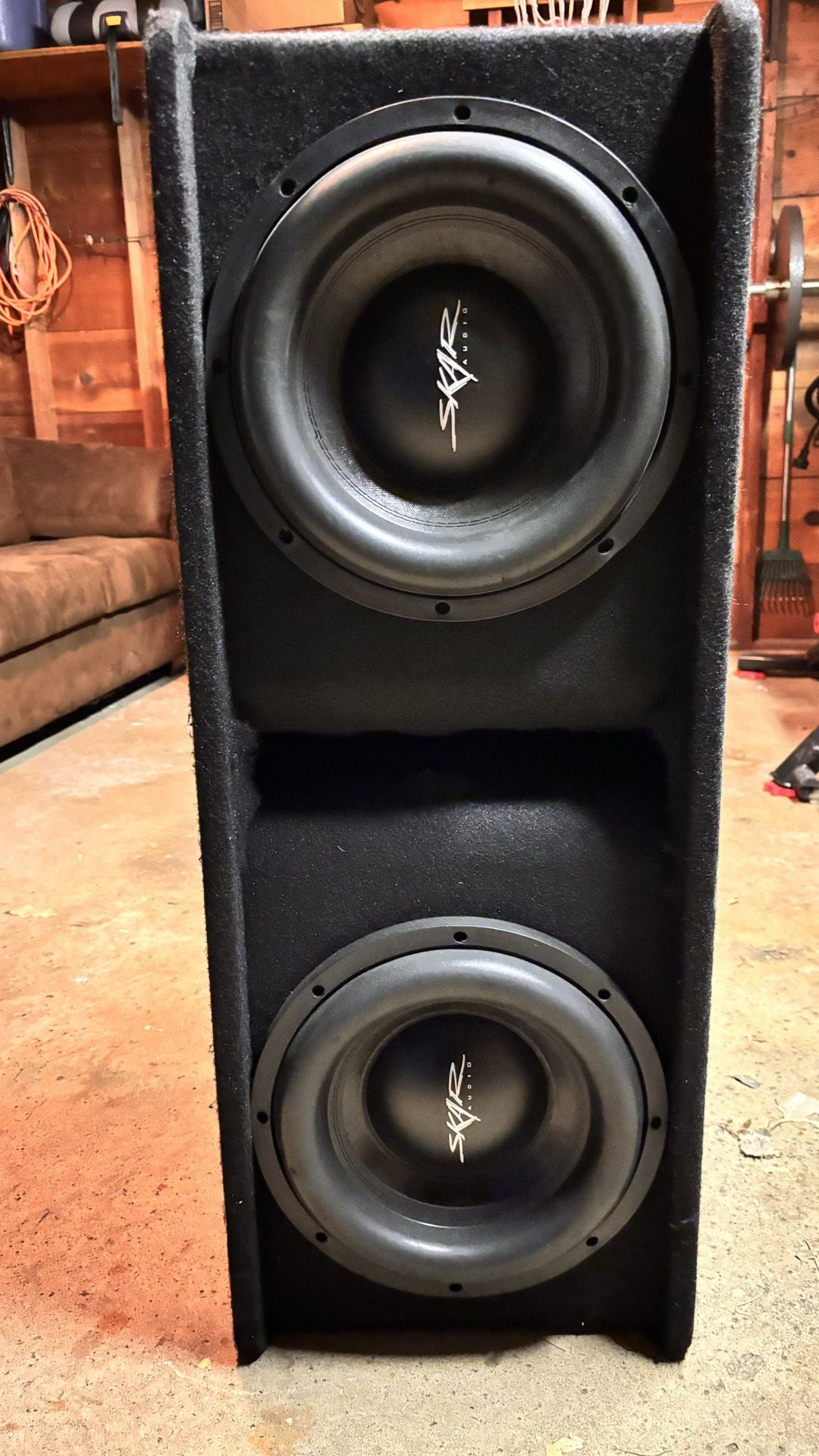 Two 12 Inch Skar D2 VXFs 3000 Watts