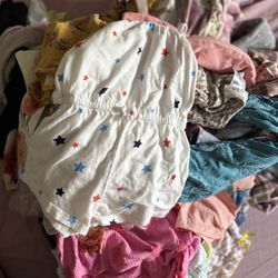 9 To 12 Month Babygirl Summer Clothes Lot 