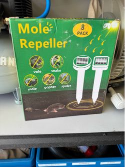 ACEBINTE AECITY Solar Mole Repellent 8-Pack