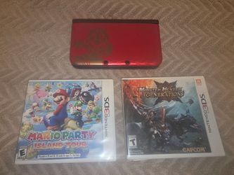 OBO! 3Ds with games! Super Mario bros!
