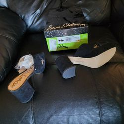 Sam Edelman Shoes. Black Suede.  Size 7 1/2.