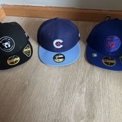 MLB Chicago Cubs fitted caps