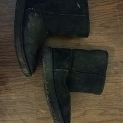 Ladies Black Sz 9 UGGs Boots 