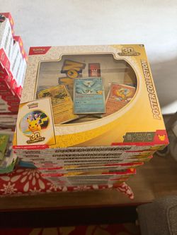 Poster collection Pokémon 30th TCG game cards Nintendo