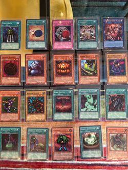Yu-Gi-Oh collection Vintage 1990’s including 9Chaos Origins Cards