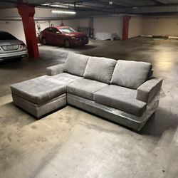 Sofa Chaise Sectional Couch, Reversible