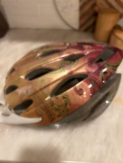 Various kids helmets