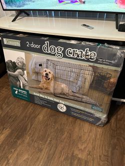 Cage dog 2 door