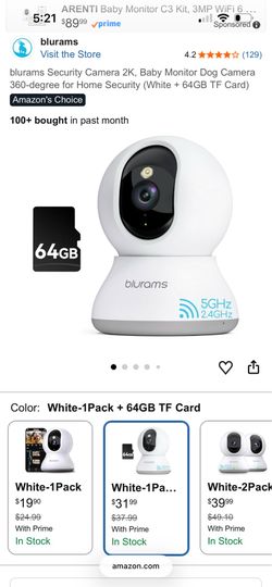 New in box  Blurams Security camera