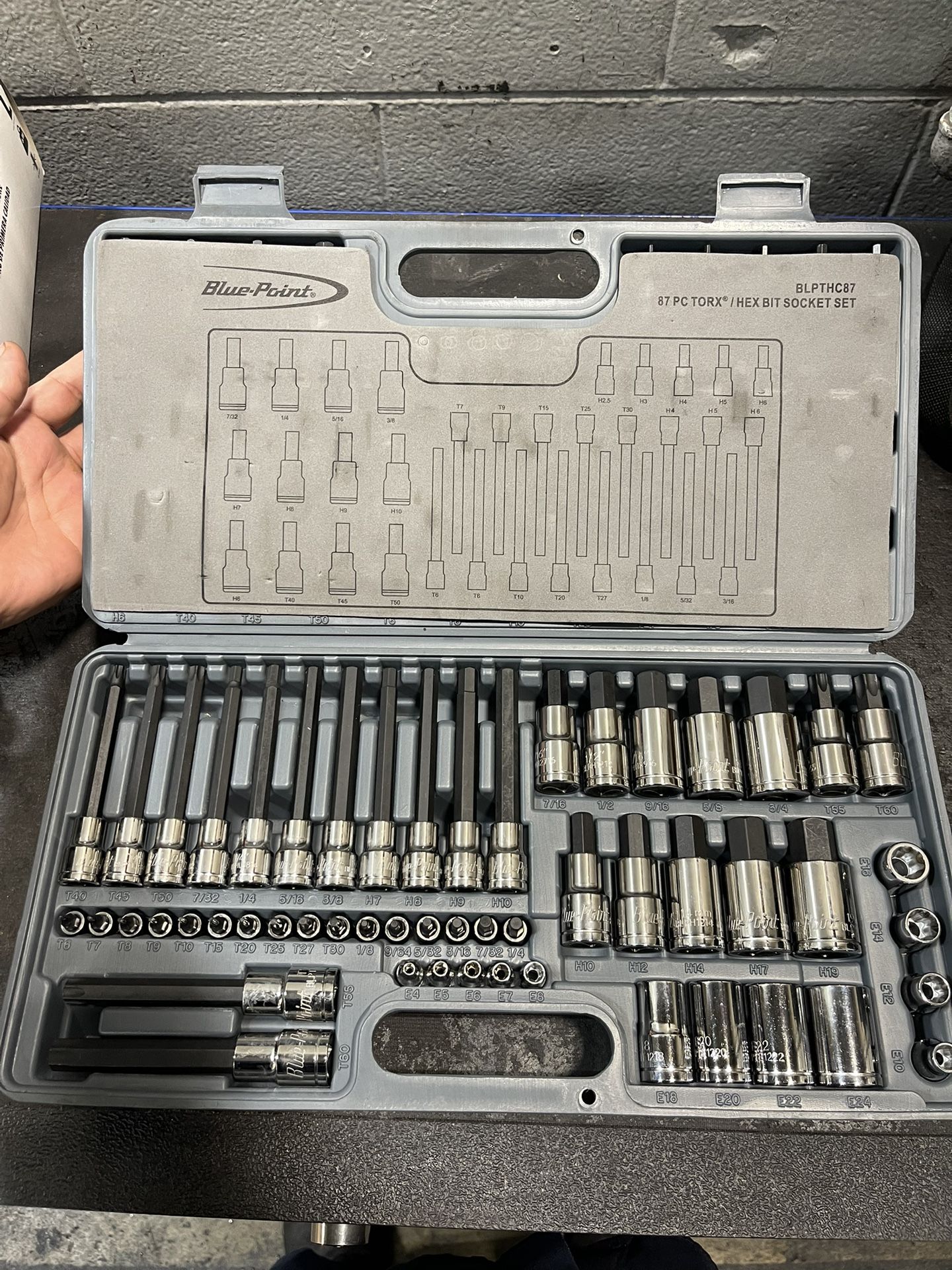 Bluepoint/ Snap On Torx & Hex Set 