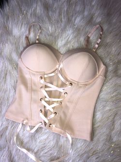 Fashion Nova Zip up crop top