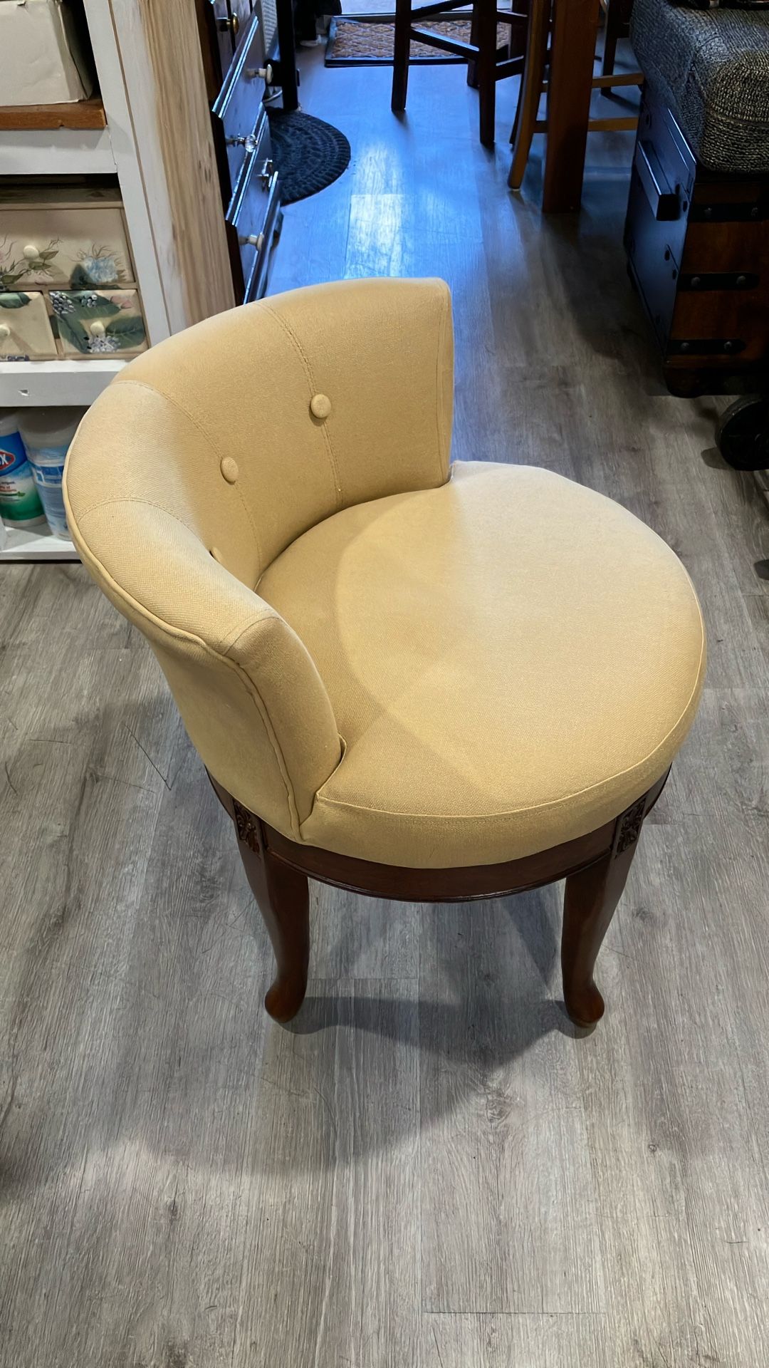 Very Comfortable Antique Swivel Chair