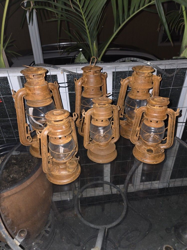 Vintage Oil Lanterns