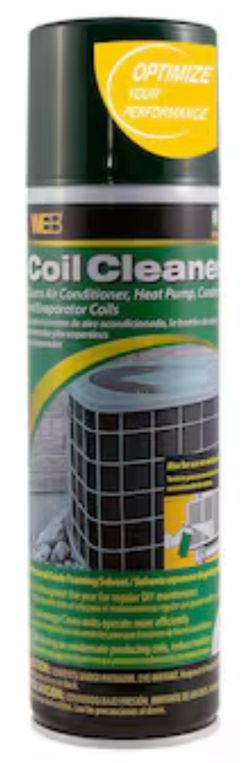 “WEB” Air Conditioner Coil Cleaner