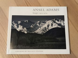 Signed Ansel Adams: Images 1(contact info removed) (True 1st Printing, 1974)