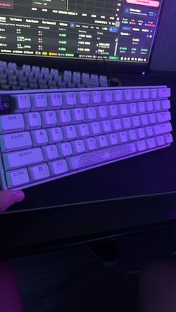 Compact Mechanical Keyboard with RGB Lighting