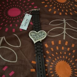 New Charming Charlie Ladies Watch Brown Band Need Battery