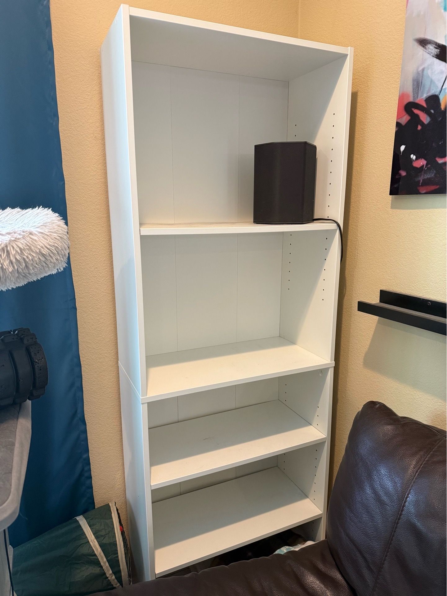 Room Essentials (Target) 5-Shelf Bookcase - White (great condition)
