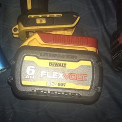 Brand New Battery And Barely Used Drills
